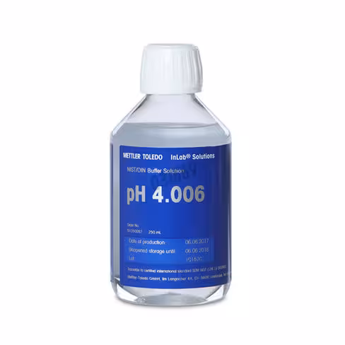 Solution tampon ph 4,006 nist/din mettler 250 mL