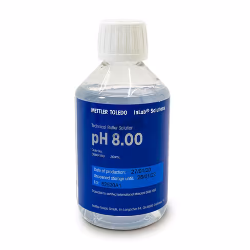 Solution tampon ph technique ph 8,00 250 mL