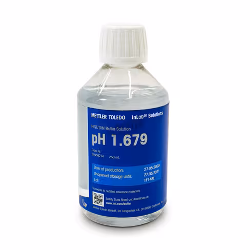 Solution tampon ph nist/din ph 1,679 250 mL