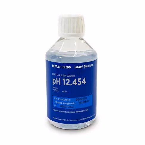 Solution tampon ph nist/din ph 12,454 250 mL