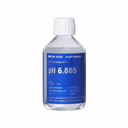 Flacon solution tampon ph 6,865 nist din 19266 250