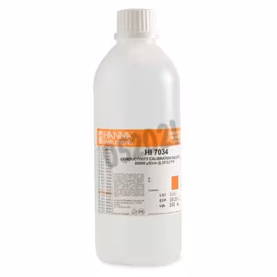 Solution conductivite 80000 µs/cm 500 mL