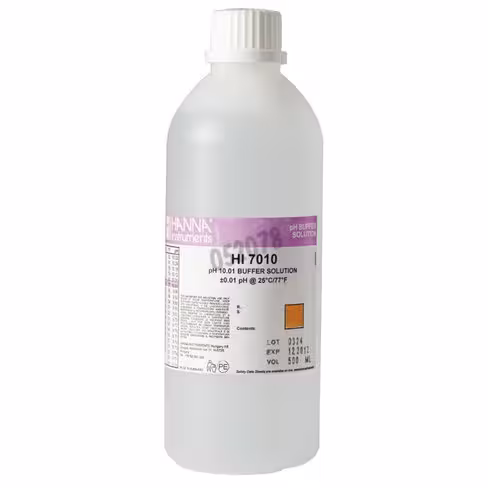 Solution ph 10 certificat d analyse 500 mL