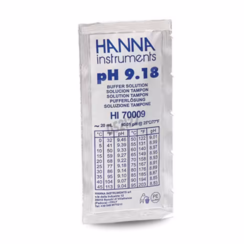 Solution ph 9.18 sachets de 20 ml 25 pcs