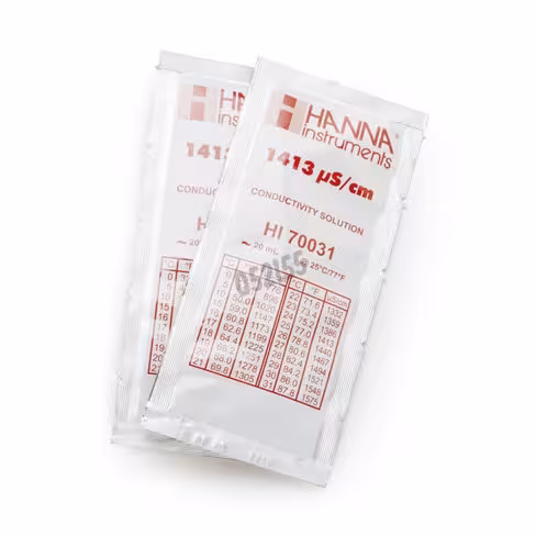 Solution conductivite 1413 µs/cm sachets de 20 ml