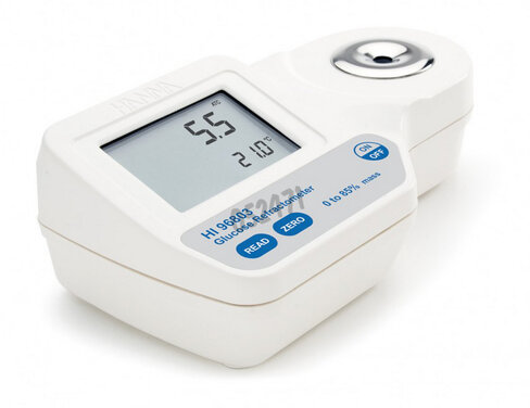 Réfractomètre numérique glucose