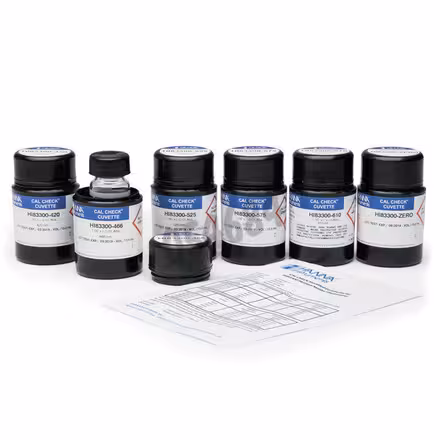 SOLUTION étalon CAL CHECK POUR PHOTOMETRE HI83300 1 pcs