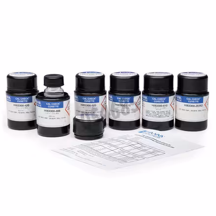 Solution étalon cal check pour photometre hi83399 1 pcs