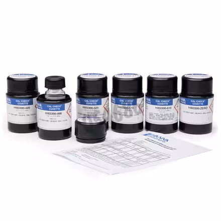 Solution étalon cal check pour photometre hi83303 1 pcs