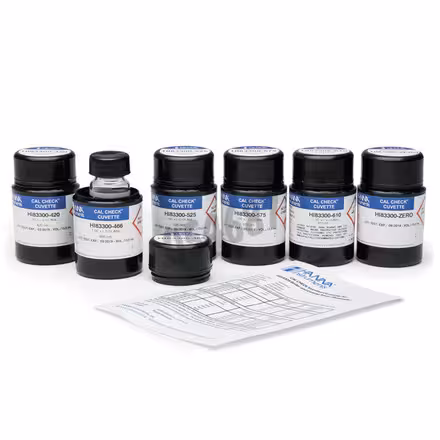 Solution étalon cal check pour photometre hi83305 1 pcs