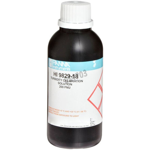 Solution d étalonnage de turbidite 200 fnu pour hi ml