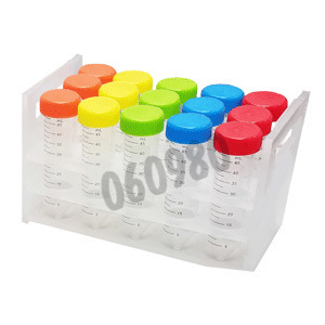 Rack à clamp pour tubes 15 x 50 ml - Ref : H1000-MR-T50