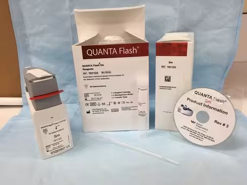 QUANTA Flash Sm sur BIO-FLASH - coffret 1 cartouche réactifs 50 tests