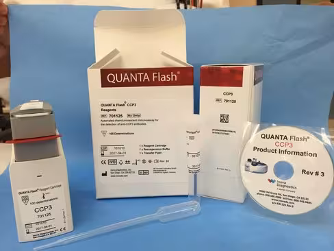 QUANTA Flash CCP sur BIO-FLASH - coffret 1 cartouche 1 Kit 100 tests