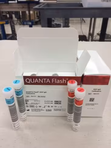 DGP IgG Calibrators sur BIO-FLASH - coffret 2 x 2 x 0,3 ml 1 kit