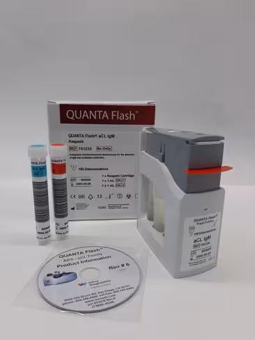 QUANTA Flash aCL IgM sur BIO-FLASH - coffret 1 cartouche 1 100 tests