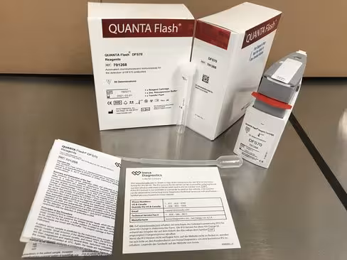 QUANTA Flash DFS70 sur BIO-FLASH - coffret 1 cartouche 1 Kit 50 tests