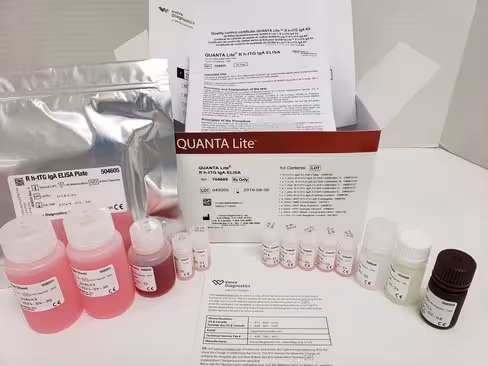 R h-tTG IgA ELISA sur QUANTA-Lyser Ts automates ELISA - 1 1 x 96 tests