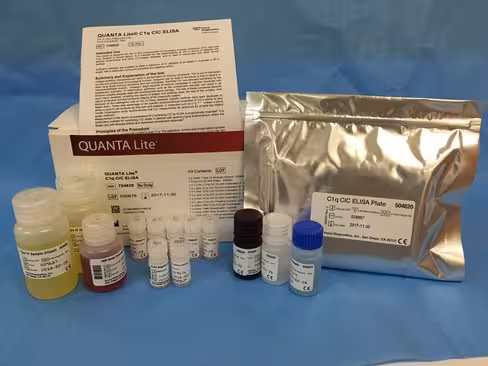 C1q CIC IgG ELISA sur QUANTA-Lyser Ts automates ELISA - 1 1 x 96 tests