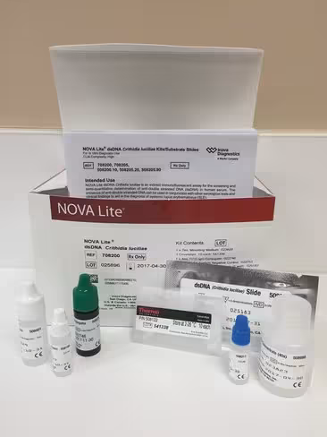 Crithidia luciliae Kit sur QUANTA-Lyser Ts automates IFA - 10 lames 60 puits