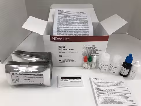 ANCA Ethanol kit New Formulation sur QUANTA-Lyser -20 lames x 12 puits