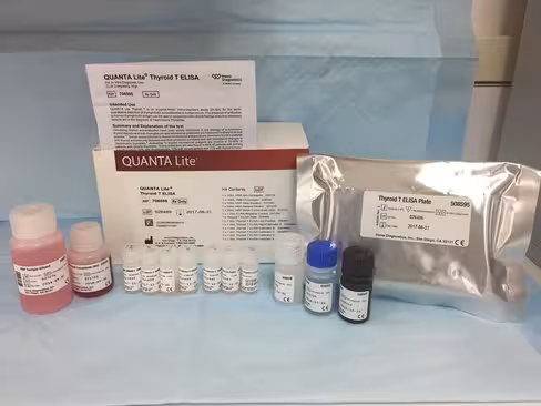 Thyroid T ELISA Kit sur QUANTA-Lyser Ts automates ELISA - 1 1 x 96 tests