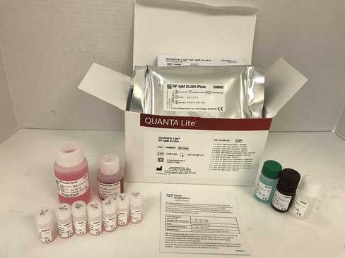 RF IgM ELISA Kit sur QUANTA-Lyser Ts automates ELISA - 1 Kit 1 x 96 tests