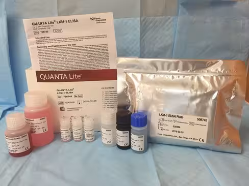 LKM-1 ELISA sur QUANTA-Lyser Ts automates ELISA - 1 Kit 1 x 96 tests