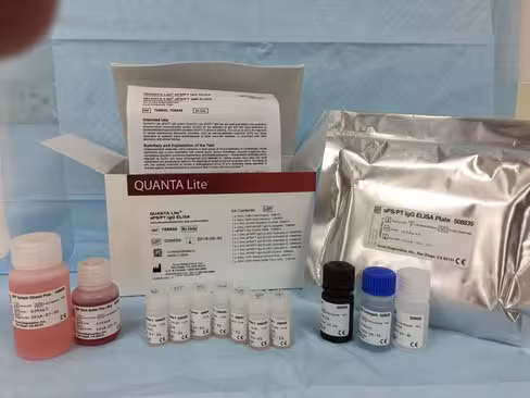 PS/PT IgG ELISA sur QUANTA-Lyser Ts automates ELISA - 1 Kit 1 x 96 tests