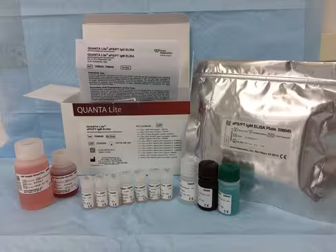 PS/PT IgM ELISA sur QUANTA-Lyser Ts automates ELISA - 1 Kit 1 x 96 tests