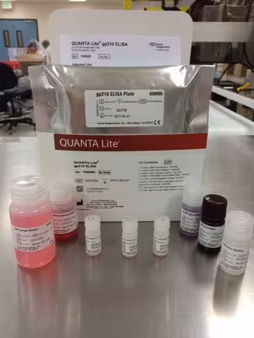 Gp210 ELISA sur QUANTA-Lyser Ts automates ELISA - 1 Kit 1 x 96 tests