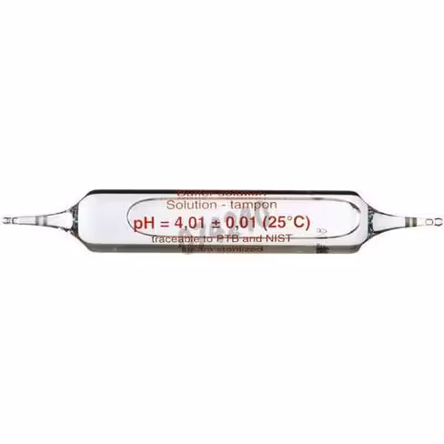 Ampoules ph=4.01 avec certificat d analyse 60 pcs