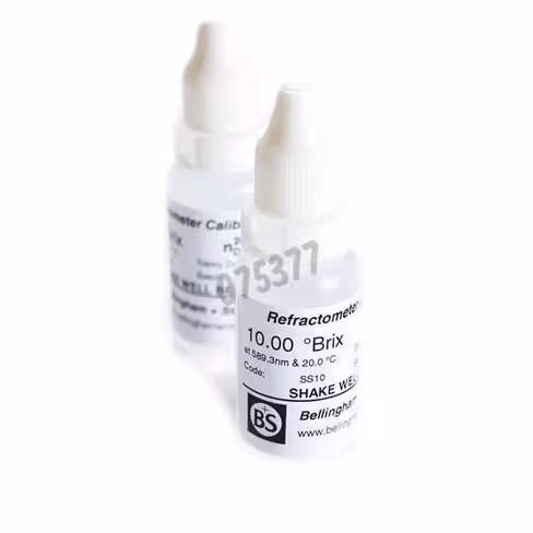 Solution étalon sucrose 60% iso 17025 flacon 15 ml