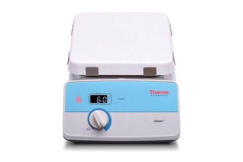 Plaque chauffante cimarec + plateau céramique 108 x 108 mm