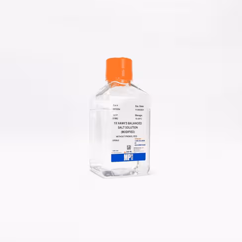 1X Hanks Balanced Salt Solution (modified) w/o phenol red 500 mL
