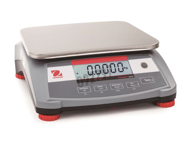 Balance Ohaus Ranger 3000 6 kg/2 g plateau 225 x 300 mm metrolgie légale