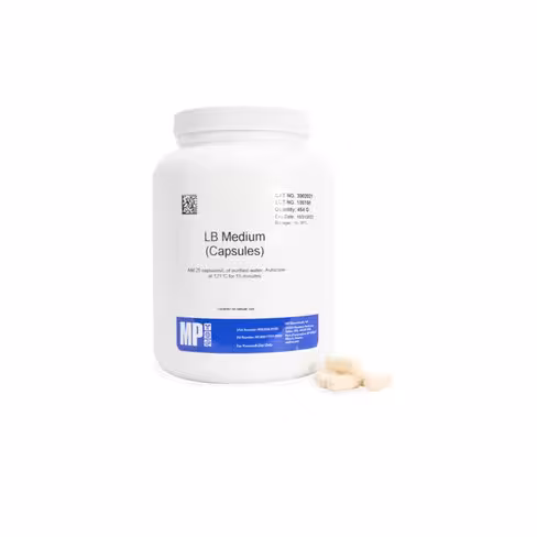 LB medium capsules 454 g