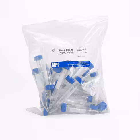 X50 steelbead teenlysing matrix 15 ml tubes