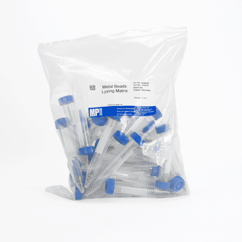 X50 steelbead teenlysing matrix 15 ml tubes