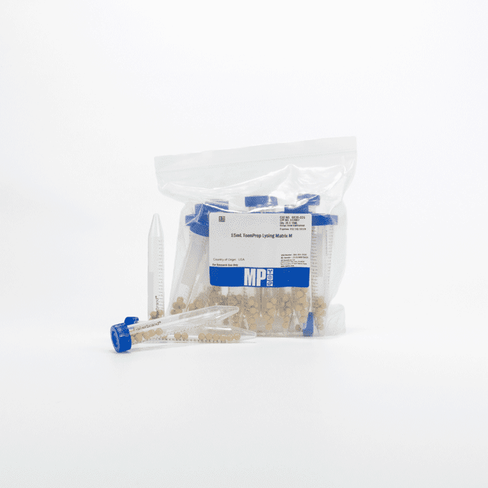 X25 teen lysing matrix m 15 ml tubes