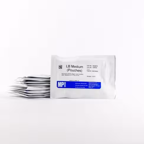 LB medium 1 L pouches 100 pouches 100x1 L