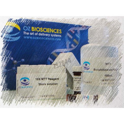 Test de proliferation cellulaire, solubilization 10 pcs de 1 ml mtt 10X 1 kit
