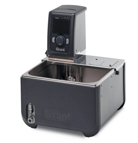 Bain thermostaté à circulation txf200-st12 cuve inox 12 l