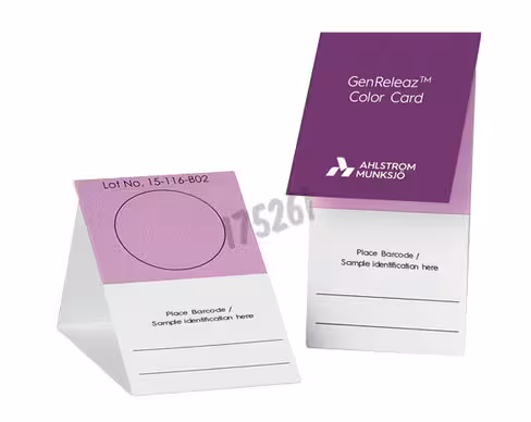 Carte GenReleaz 2.0 pour 2 échantillons de 125 µl coloris : rose 100 Pce
