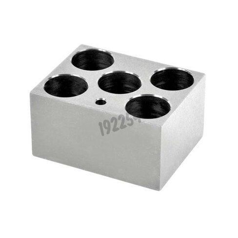 Bloc monobloc pour 5 tubes de 50 ml 95 x 76 x 51 mm - Ref : 30400168