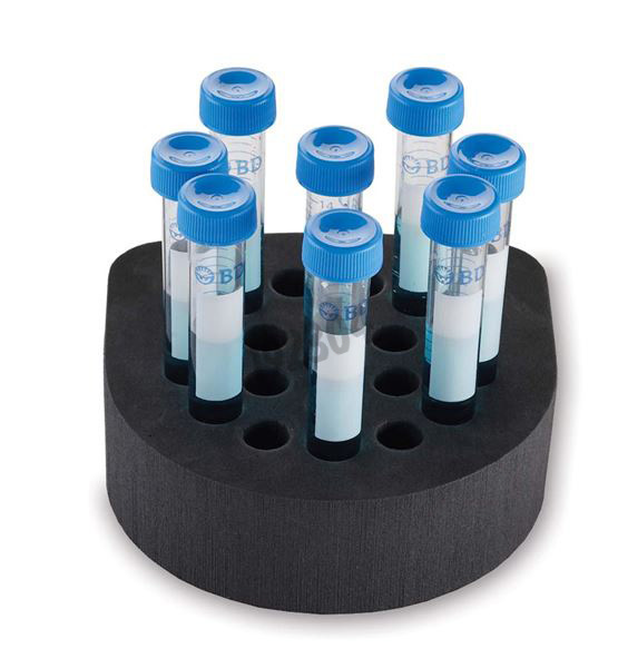 Coussin en mousse 20 tubes de 15-18 mm pour vortex necessite portoir universel - Ref : 30400221