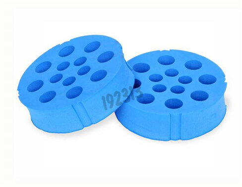 Portoir à tubes 20 à 25 mm pour mini vortex necessite un support à coussin x 2 - Ref : 30400231