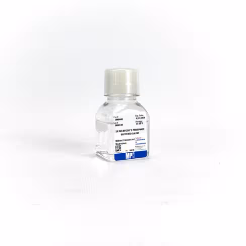 Phosphate Buffered Saline (PBS) (1X ) Dulbecco's formula w/o Ca, Mg 100 mL
