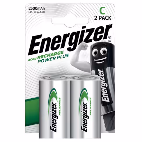 Pile rechargeable Energizer HR14/C U992 - 1,2 V - lot de 2