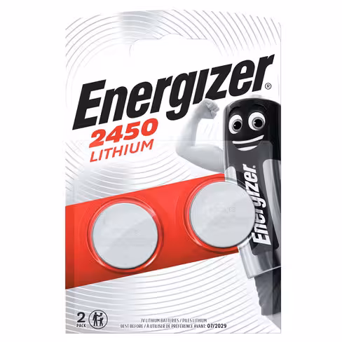 Piles lithium Energizer cr2450 Pack de 2